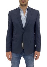 Giacca estiva uomo blu a