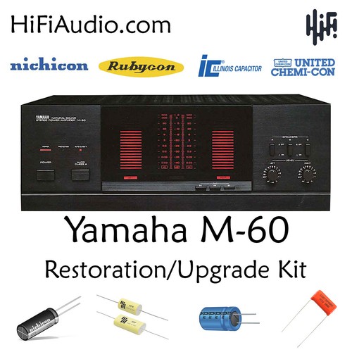 Yamaha m60 restauro recap - restauro,