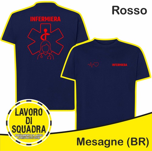 Shirt maglietta infermiere - t-shirt,