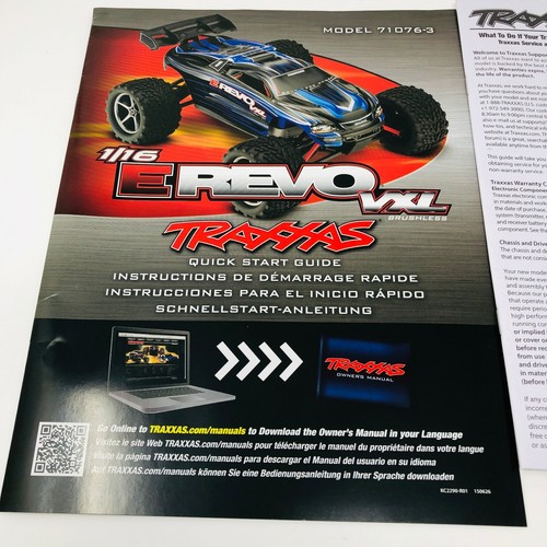 Traxxas revo 16 vxl - e-revo, 1/16