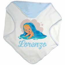 Accappatoio triangolo neonato