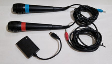 Singstar Coppia Microfoni per Console Sony Playstation 2 / PS3 versione cablata