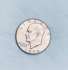 Moneta da un dollaro 1974 D
