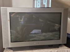 TV COLOR TUBO CATODICO 32 SONY MODELLO WEGA TRINITRON 100 Hz Funzionante
