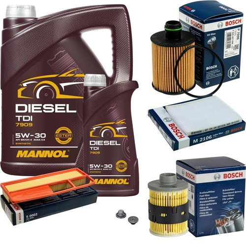 Bosch controllo set mannol - set, 6