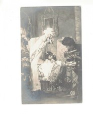 Cartolina Ragazza Fantasia con