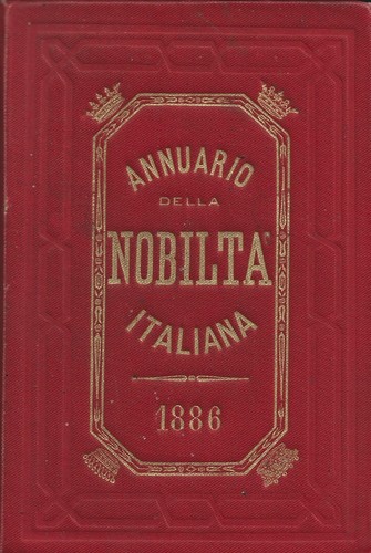 Annuario della nobilità - annuario,