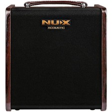 NUX Stageman II AC-80 Amplificatore Portatile Bluetooth per Chitarra Acustica, 80 Watt