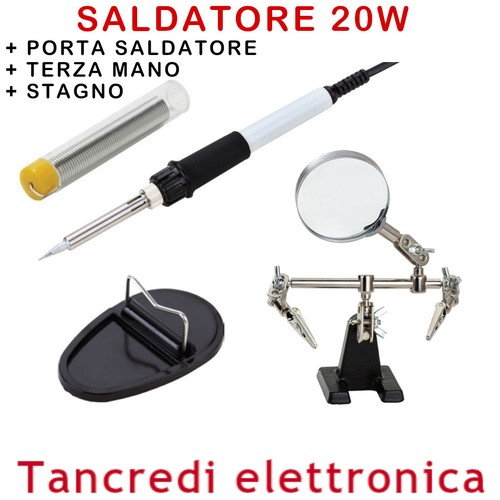 Saldatore stilo 20w stagno - saldatore,