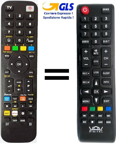 Telecomando già programmato