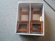 PICCOLO MOBILE PER ARREDAMENTO CASA DOLLS' HOUSE DE AGOSTINI COPPIA DI SEDIE