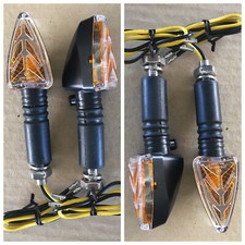 4 Frecce a Lampada NERE 9x3 cm