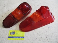 COPPIA PLASTICHE FANALI POSTERIORI RENAULT 4 - R4 - DAL 1982 - NUOVE 