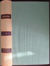 BOIARDO I ORLANDO INNAMORATO BOIARDO UTET 1969 CLASSICI ITALIANI RILEGATO