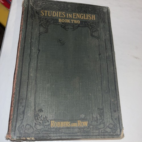 Studies english book - studies, two