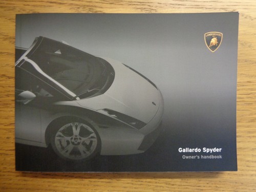 Lamborghini gallardo spyder - lamborghini,