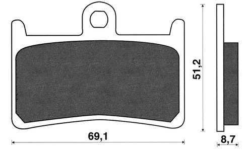 Coppia pastiglie freno ant - 1,