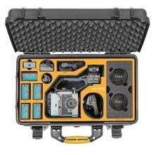Custodia rigida da viaggio HPRC 2550W con ruote per fotocamera Sony FX6 con inserto in schiuma personalizzato!