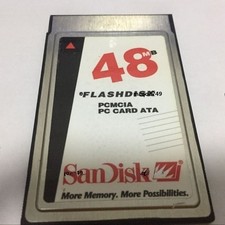 SCHEDA PC SANDISK 48MB