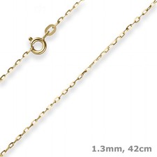 Collana Piatta In Catena Di