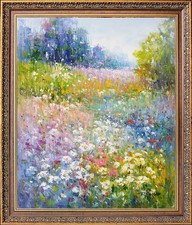 Dipinto olio con cornice