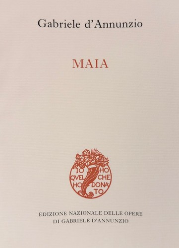 Maia gabriele annunzio - maia,