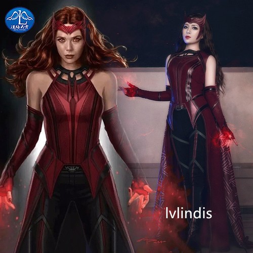 Costume strega scarlatta - , wanda