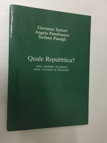 Libro quale repubblica - quale,