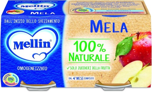 Pezzi mellin omogeneizzato - pezzi,
