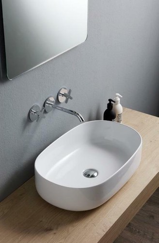 Lavabo appoggio nice55 - lavabo,
