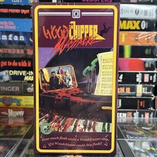 Woodchipper Massacre 1988 VHS