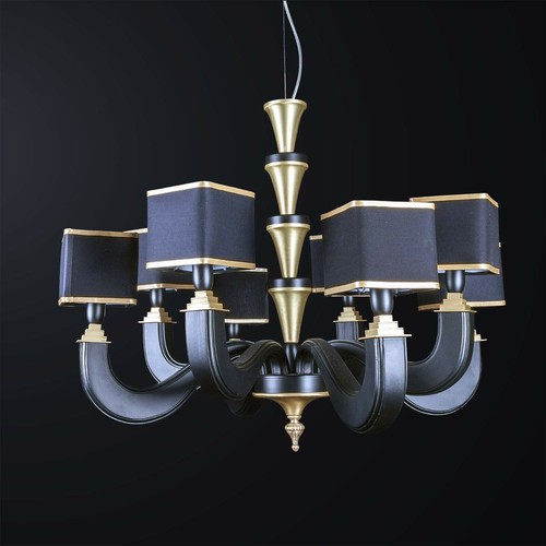 Lampadario classico legno - lampadario, in