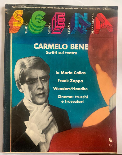 Carmelo bene scritti sul - carmelo,