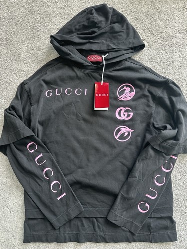 Gucci felpa nera surf con - gucci,