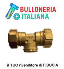 Effebi TOF raccordo a T ottone