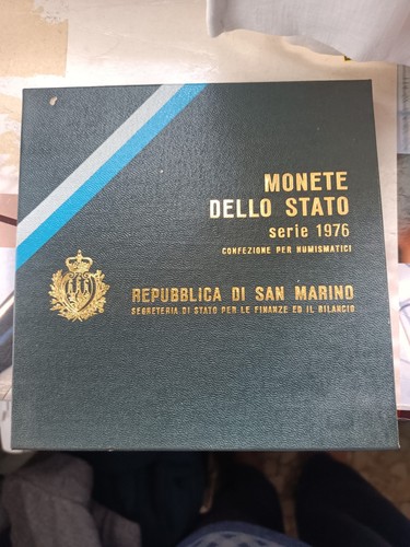Monete set san marino fior - set, di