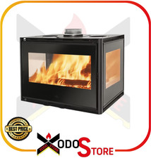 Inserto a legna trifacciale