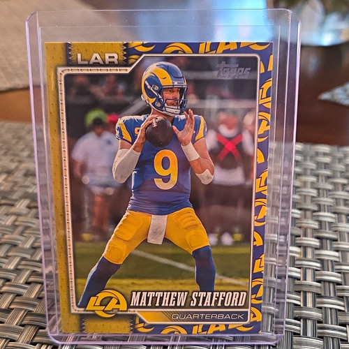 Topps 2025 matthew stafford - topps,