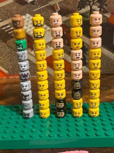 50x lego minifigure - 50x, solo