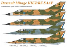 Decalcomania 1:72 Dassault