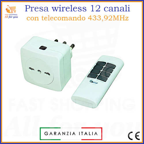 Presa telecomandata elettrica
