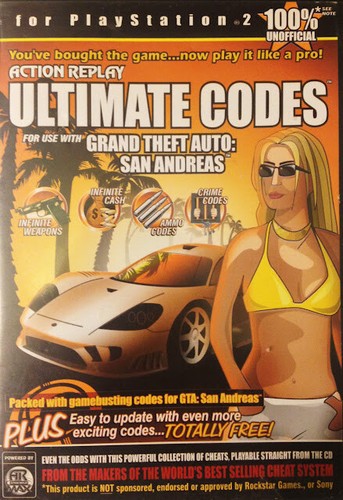 Action replay ultimate - action, cheats