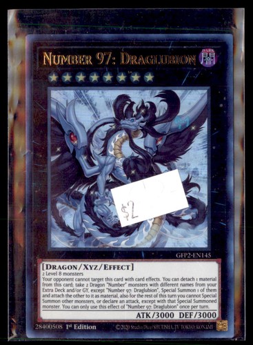 Numero 97 draglubion - yu-gi-oh!,