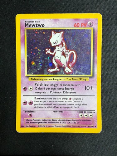 Pokemon mewtwo 102 - set, base