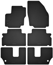 Tappetini in gomma Neri per Ford  S-Max MK1 2011-2015 Set da 6 pezzi