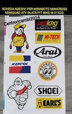 Adesivi minicross minimoto - minicross,
