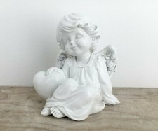 Stampo in calcestruzzo, intonaco, resina e altro, Angelo con cuore