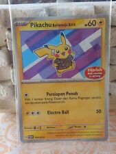 Pokemon Promo Indonesia Pikachu Berkemeja Batik Xatu 154/SV-P Sealed Mint 