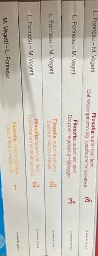 Filosofia autori testi - testi, temi