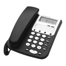 Audioline TEL28 Telefono Fisso Ufficio volume POE 4 tasti CORNETTA